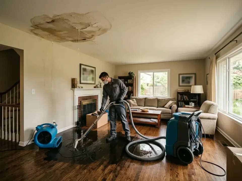 attic-pipe-burst-ceiling-drip-008 — frequently asked questions, Water Damage Restoration & Carpet Care in Pemberwick, CT